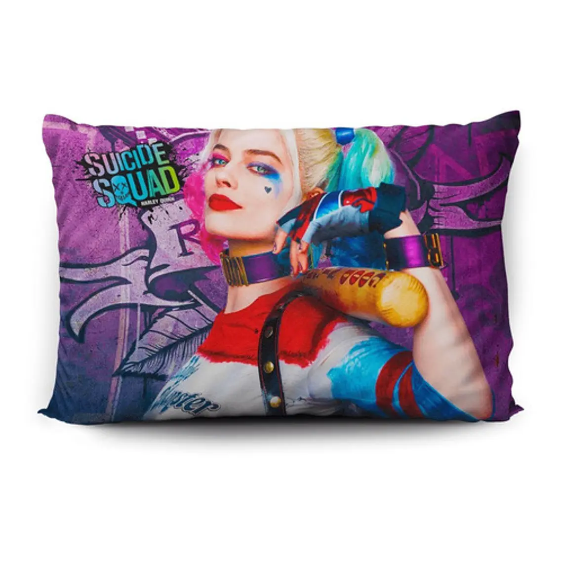 Funda De Almohada Harley Quinn 70x45cm Vudú Love 1