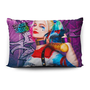 Funda De Almohada Harley Quinn 70x45cm Vudú Love