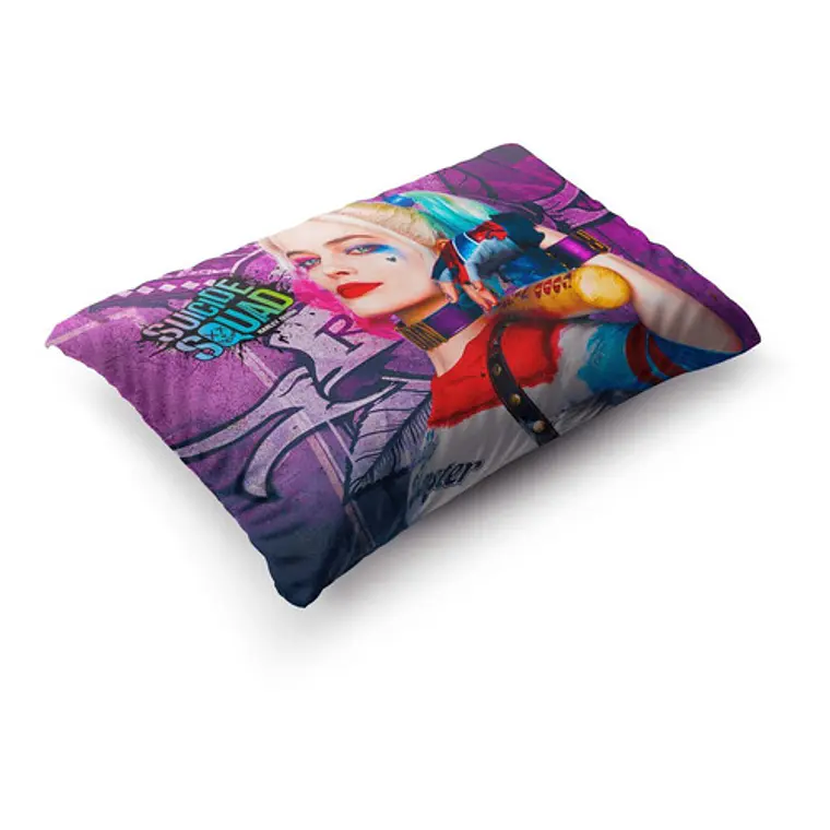 Funda De Almohada Harley Quinn 70x45cm Vudú Love 3