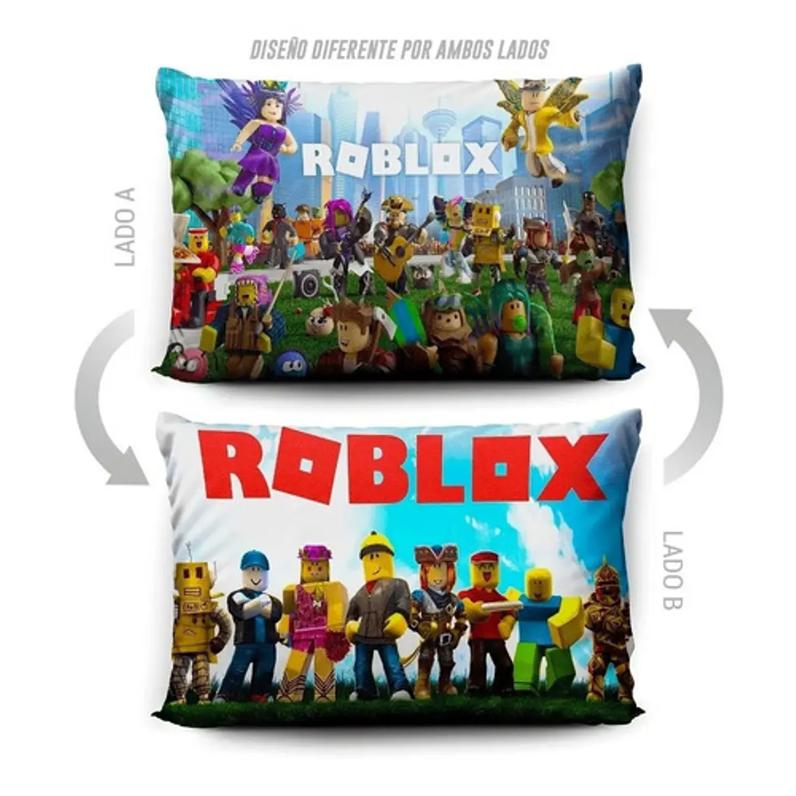 Funda De Almohada Roblox 70x45cm Vudú Love  5