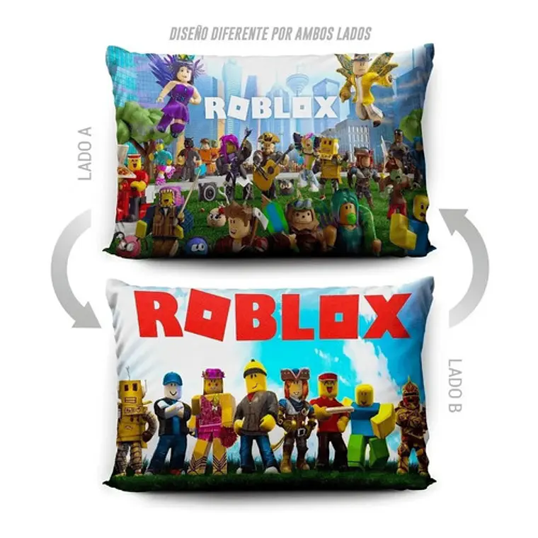 Funda De Almohada Roblox 70x45cm Vudú Love  5