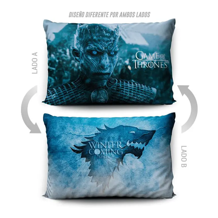 Funda De Almohada Game Of Thrones 70x45cm Vudú Love  5