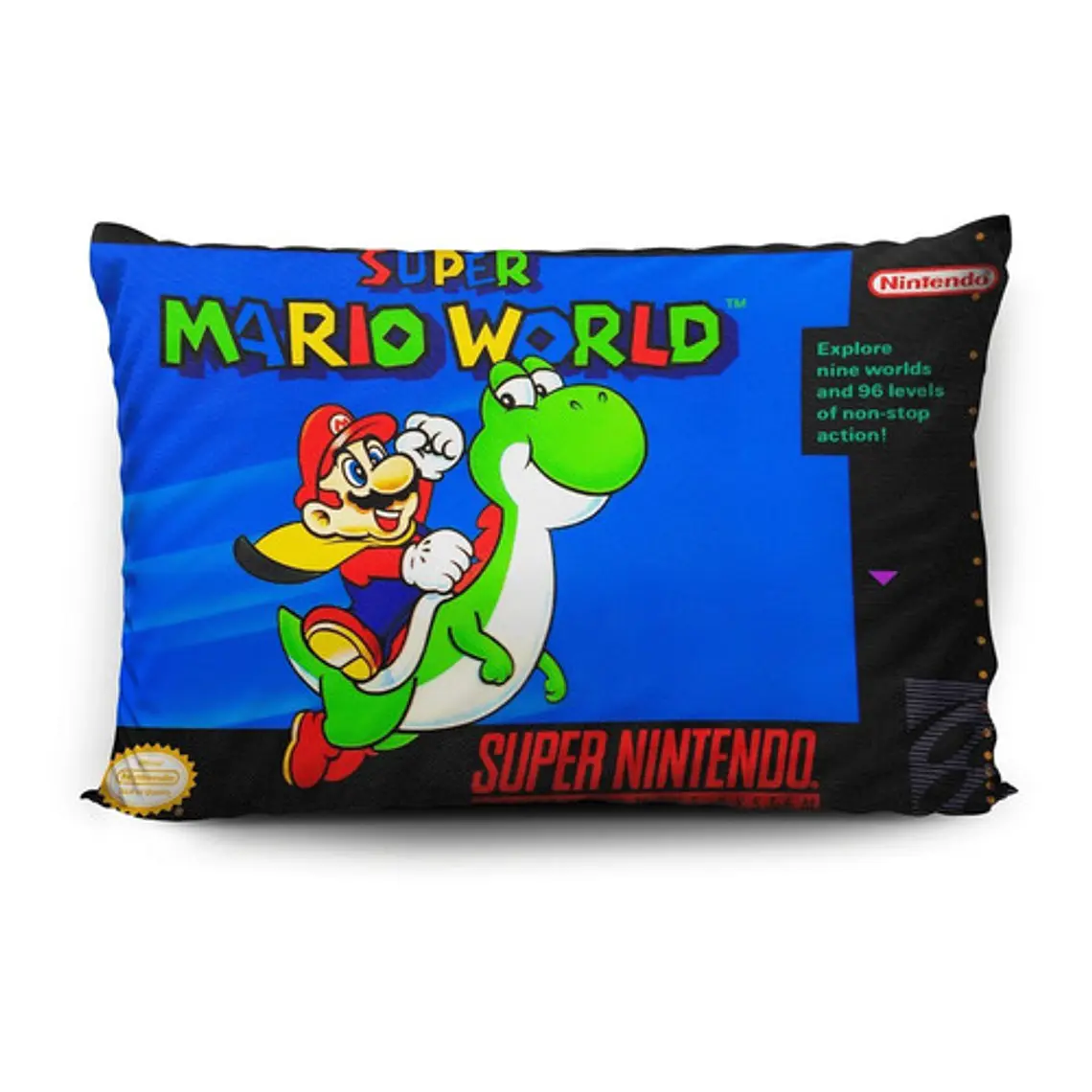 Funda De Almohada Super Mario World 70x45cm Vudú Love 1