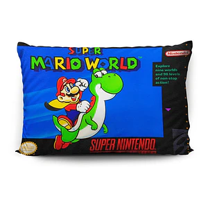 Funda De Almohada Super Mario World 70x45cm Vudú Love