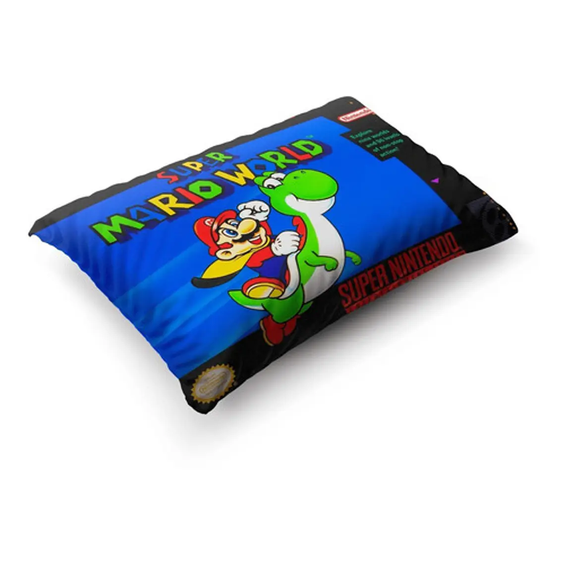 Funda De Almohada Super Mario World 70x45cm Vudú Love 3