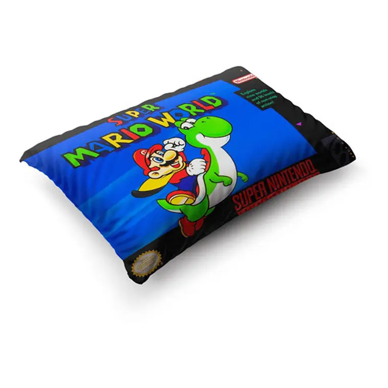 Funda De Almohada Super Mario World 70x45cm Vudú Love 3
