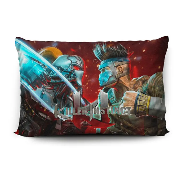 Funda De Almohada Killer Instinct 70x45cm Vudú Love  2