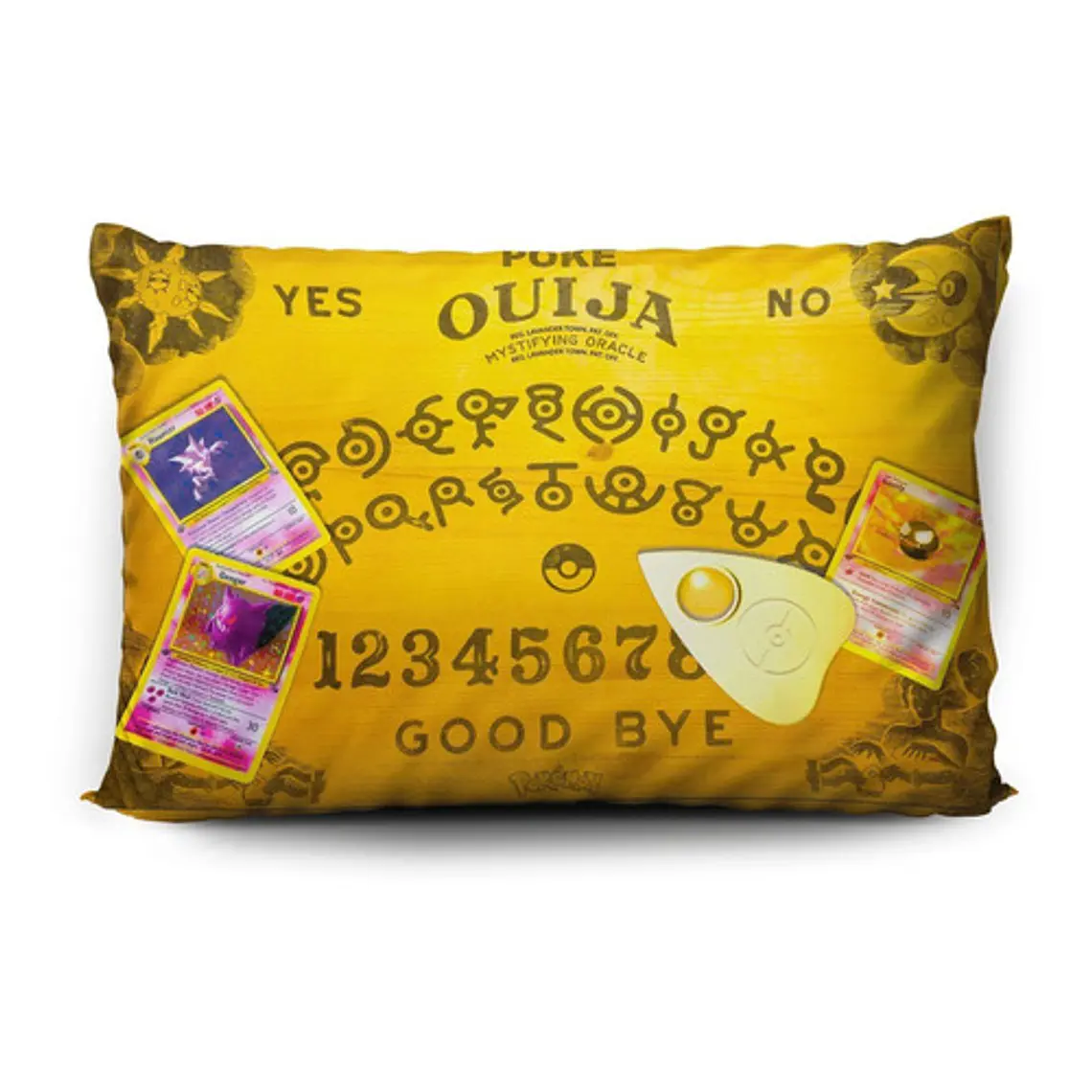 Funda De Almohada Pokémon Poke Ouija 70x45cm Vudú Love  1