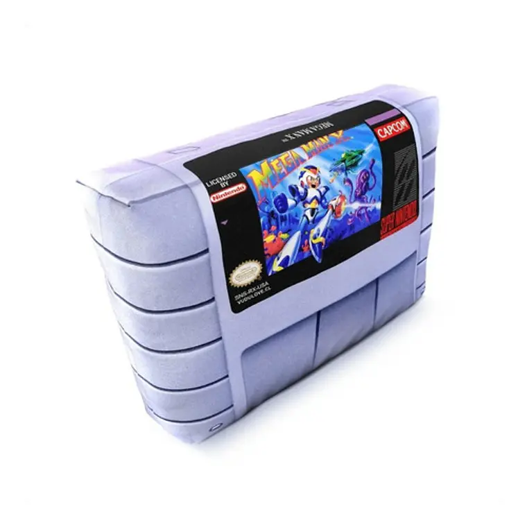 Cojín Super Nintendo Mega Man X 30x20cm Vudú Love 2