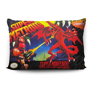 Funda De Almohada Super Metroid 70x45cm Vudú Love