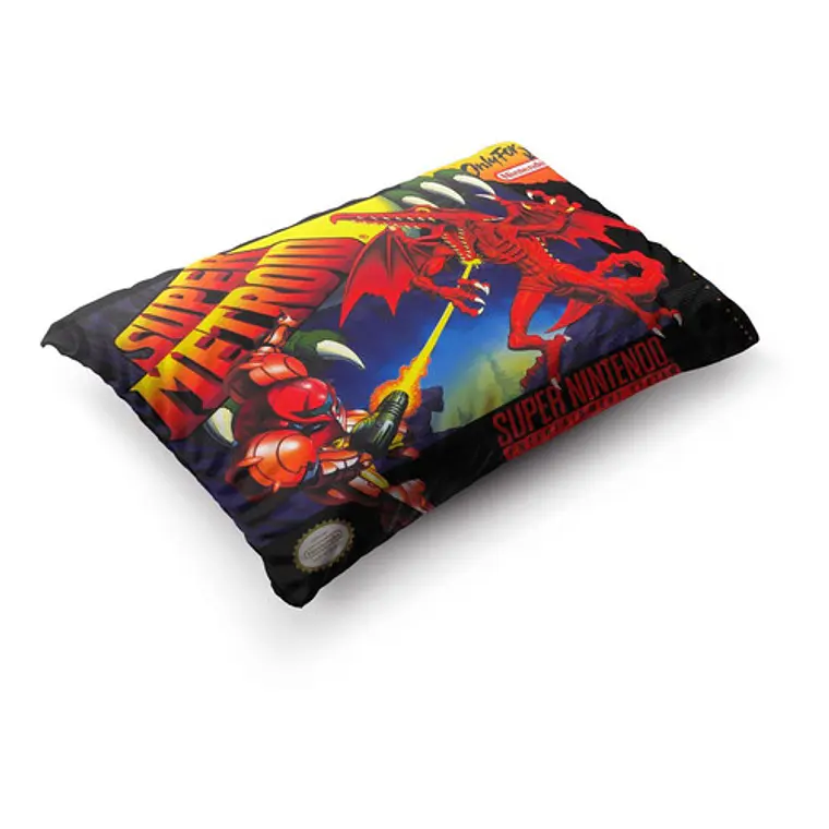 Funda De Almohada Super Metroid 70x45cm Vudú Love 4