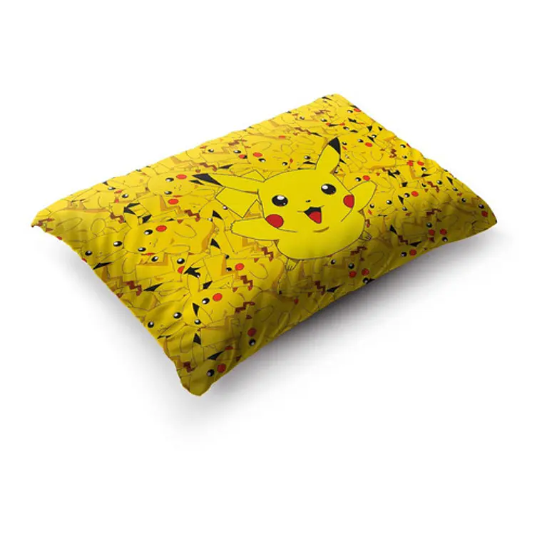 Funda De Almohada Pikachu Pokémon 70x45cm Vudú Love  4