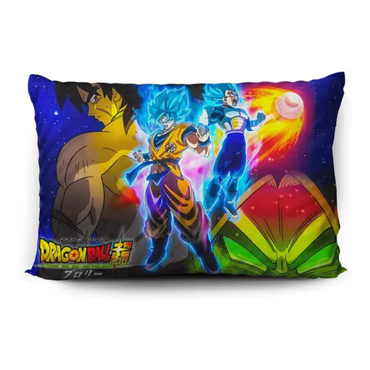 Funda De Almohada Dragon Ball Super Broly 70x45cm Vudú Love 1