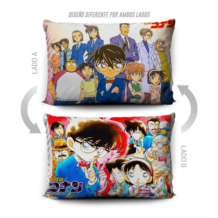 Funda De Almohada Detective Conan 70x45cm Vudú Love  5