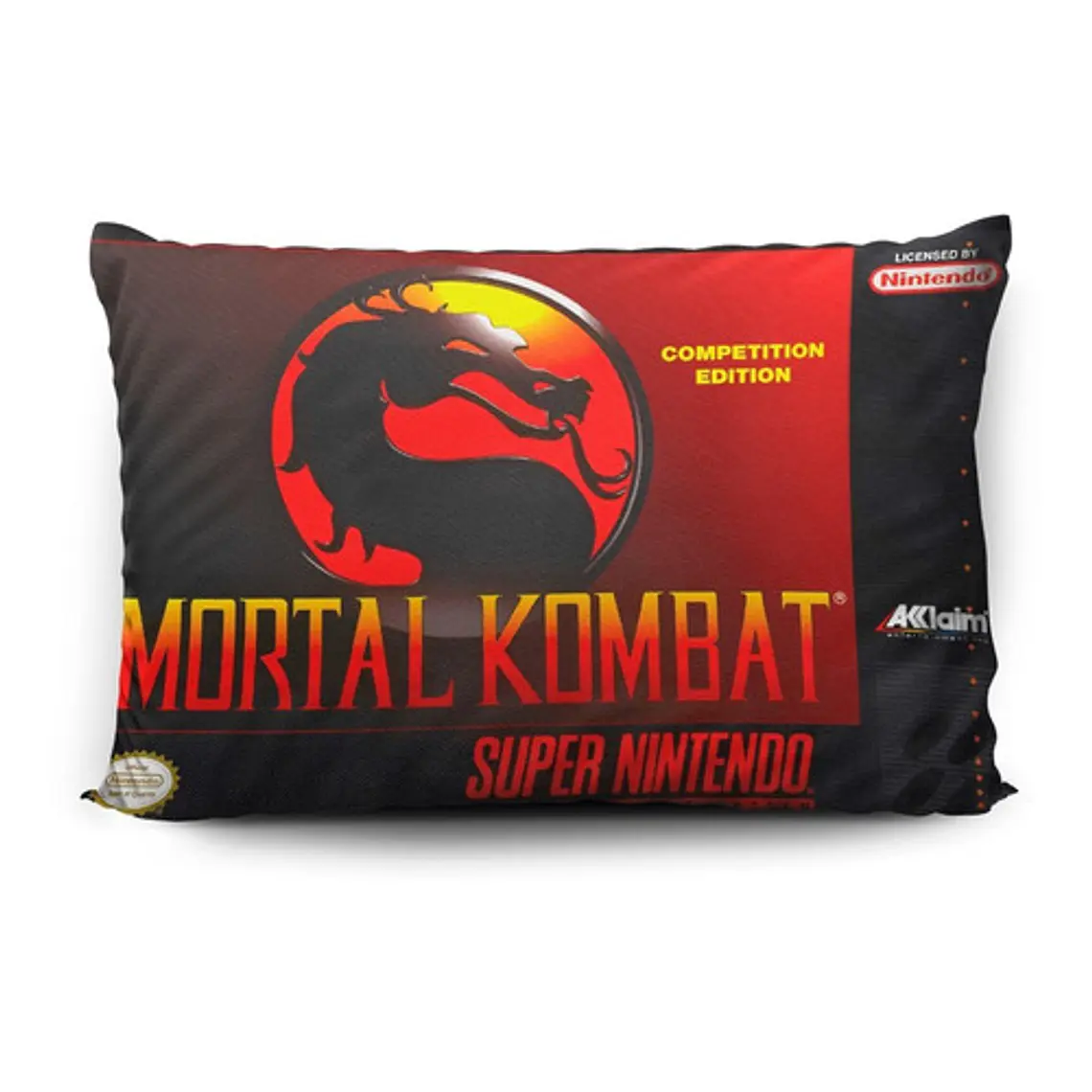 Funda De Almohada Mortal Kombat 11 Y Snes 70x45cm Vudú Love 1