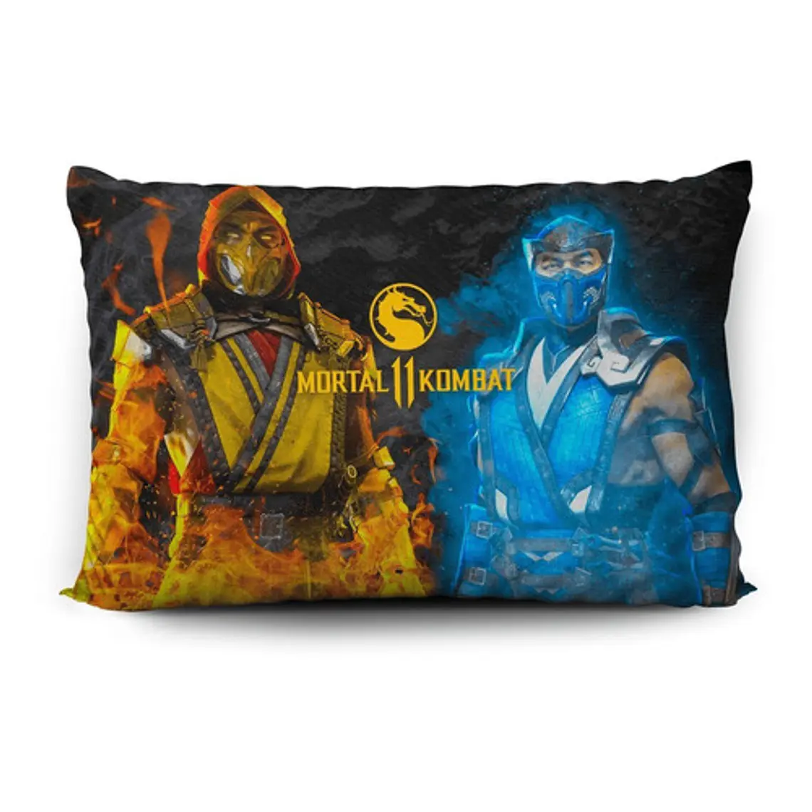 Funda De Almohada Mortal Kombat 11 Y Snes 70x45cm Vudú Love 2