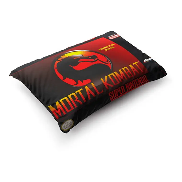 Funda De Almohada Mortal Kombat 11 Y Snes 70x45cm Vudú Love 3
