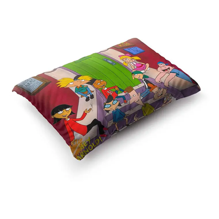 Funda De Almohada Hey Arnold 70x45cm Vudú Love  4