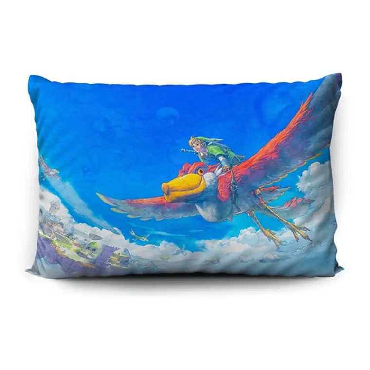 Funda De Almohada The Legend Of Zelda 70x45cm Vudú Love  1