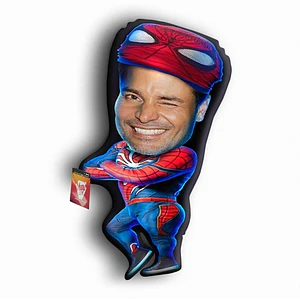 Cojín Chayanne “El Sensual Chiquito Spiderman 40cm Vudú Love