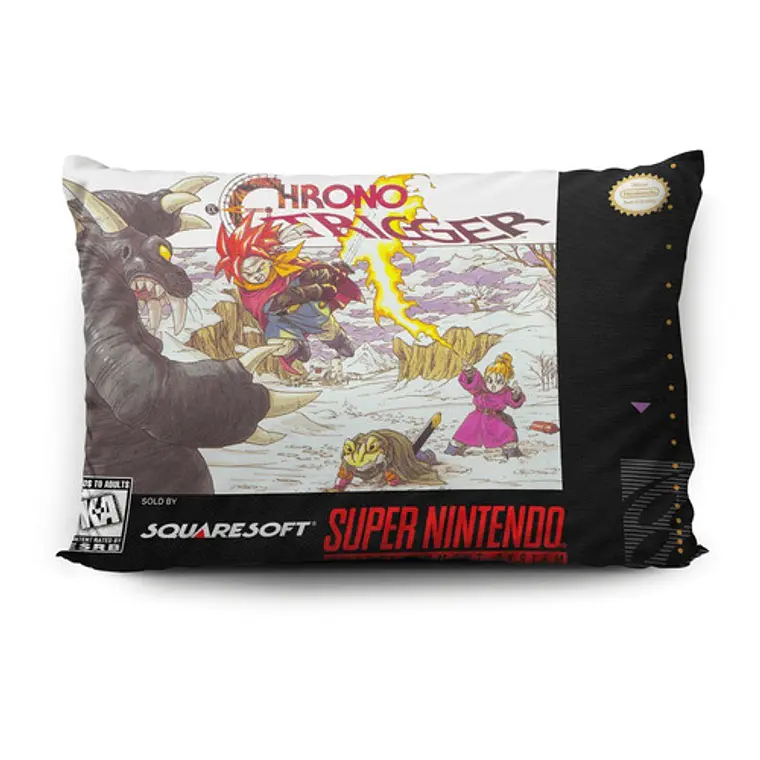 Funda De Almohada Chrono Trigger 70x45cm Vudú Love  1