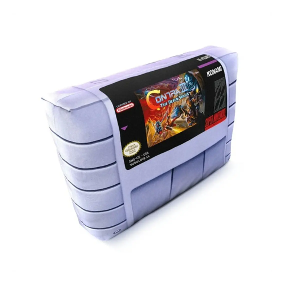 Cojín Super Nintendo Contra 3 30x20cm Vudú Love 2