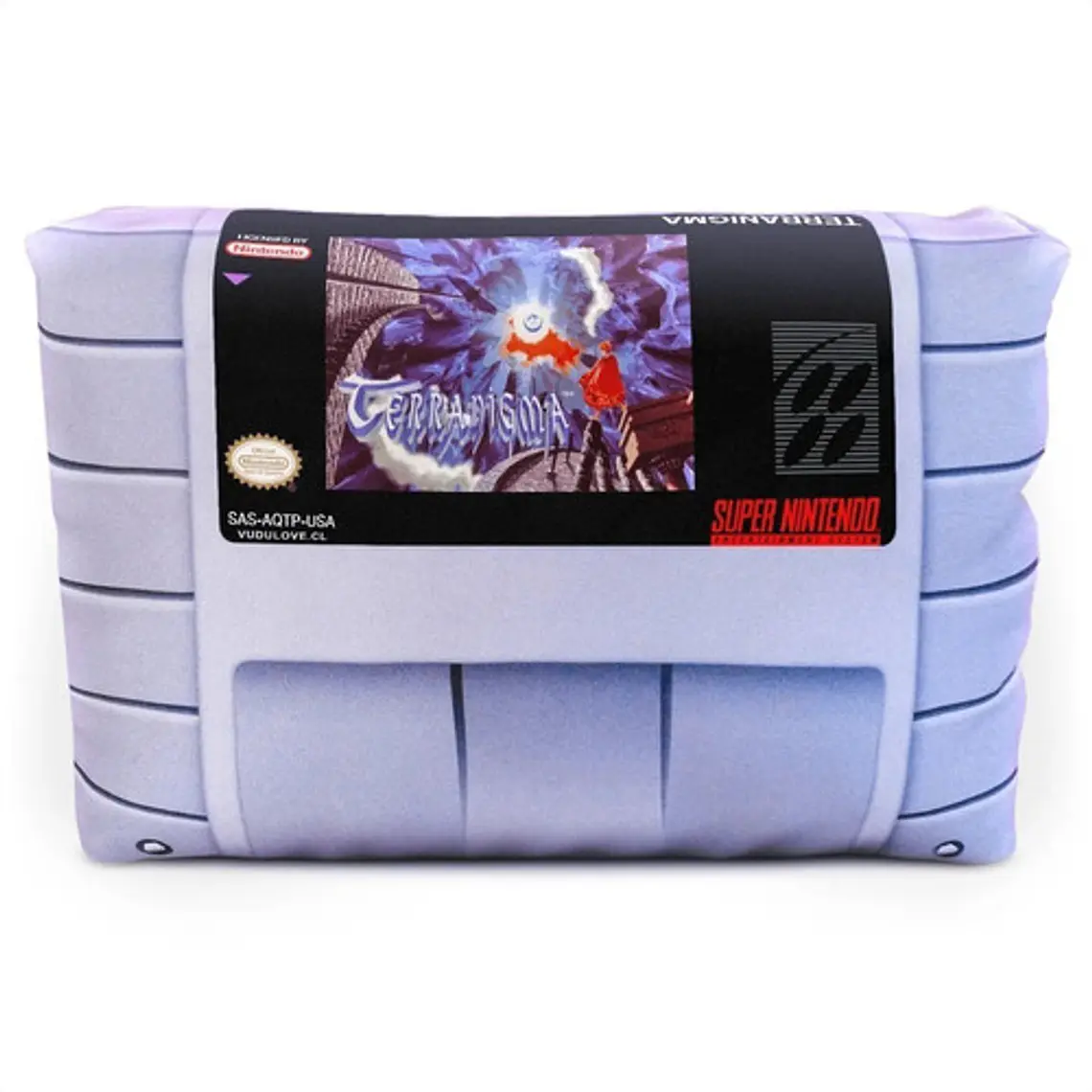 Cojín Snes Terranigma 30x20cm Vudú Love 1