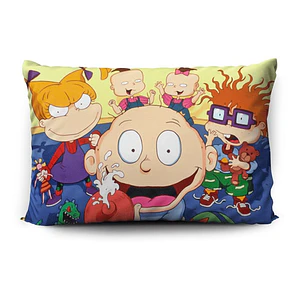 Funda De Almohada Rugrats 70x45cm Doble Estampado Vudú Love 