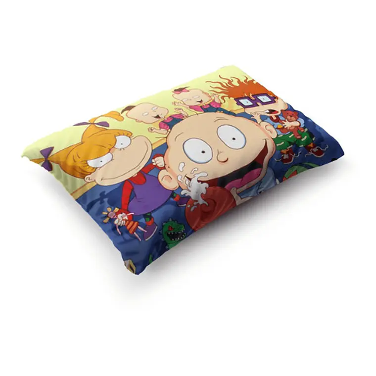 Funda De Almohada Rugrats 70x45cm Doble Estampado Vudú Love  3