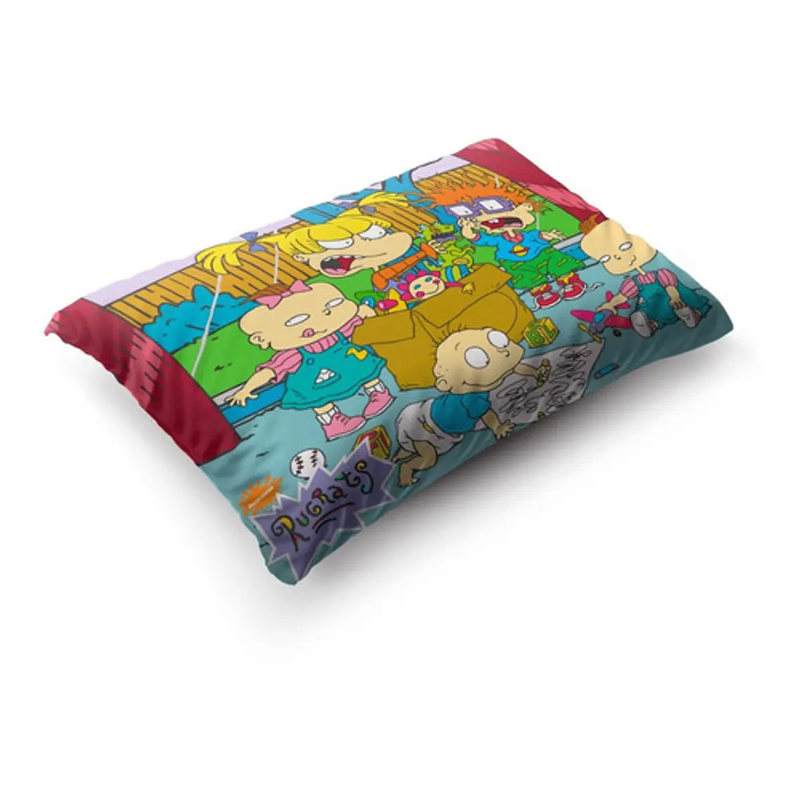 Funda De Almohada Rugrats 70x45cm Doble Estampado Vudú Love  4