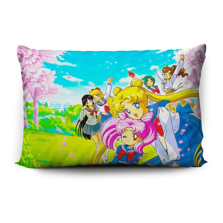 Funda De Almohada Sailor Moon 70x45cm Vudú Love  1