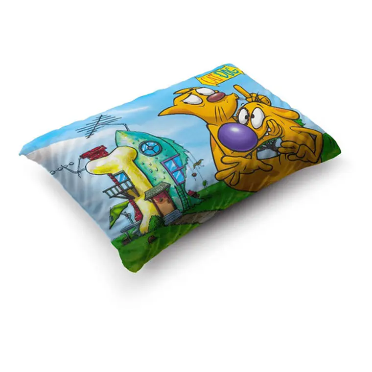 Funda De Almohada Catdog 70x45cm Vudú Love  3