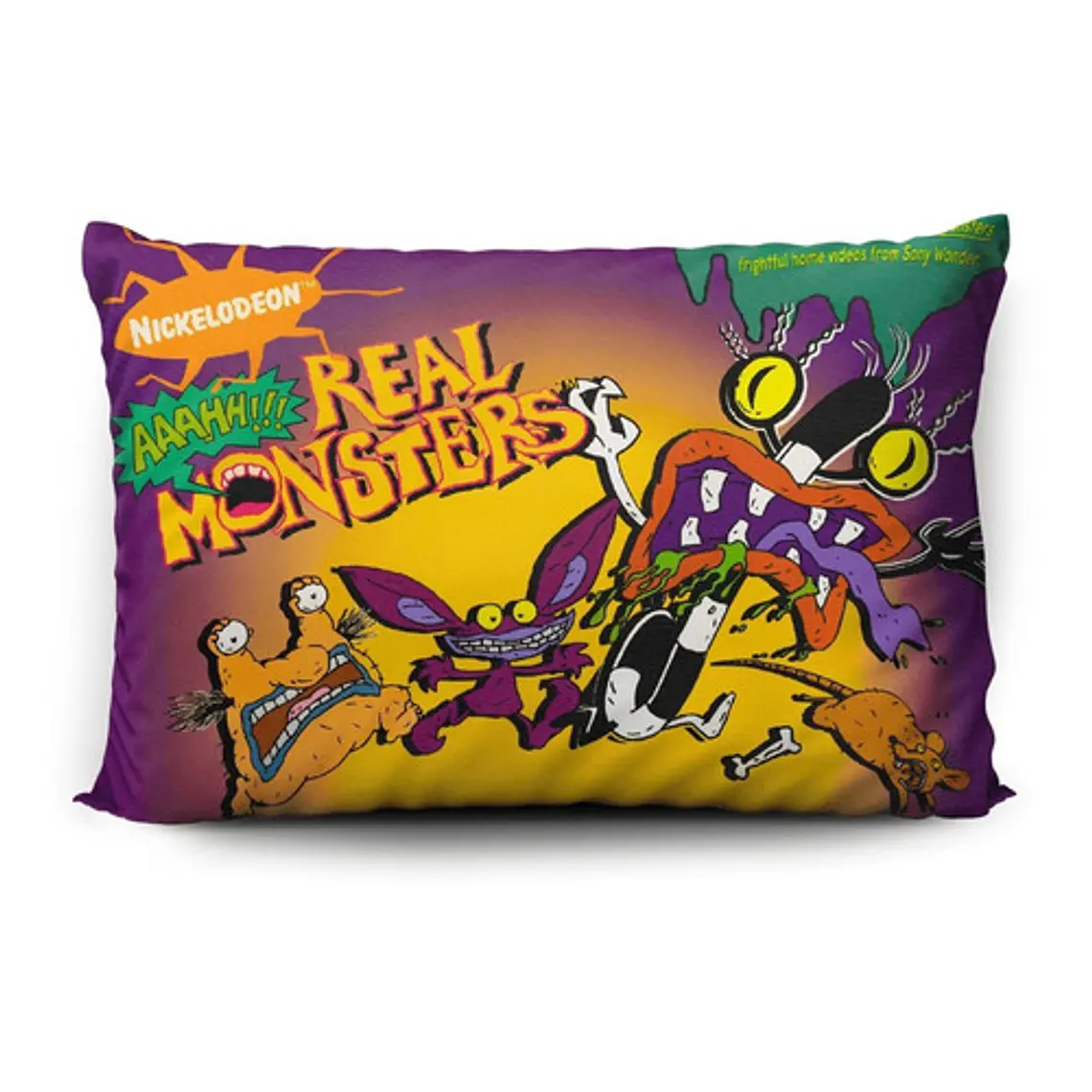 Funda De Almohada Monstruos De Verdad 70x45cm Vudú Love 1