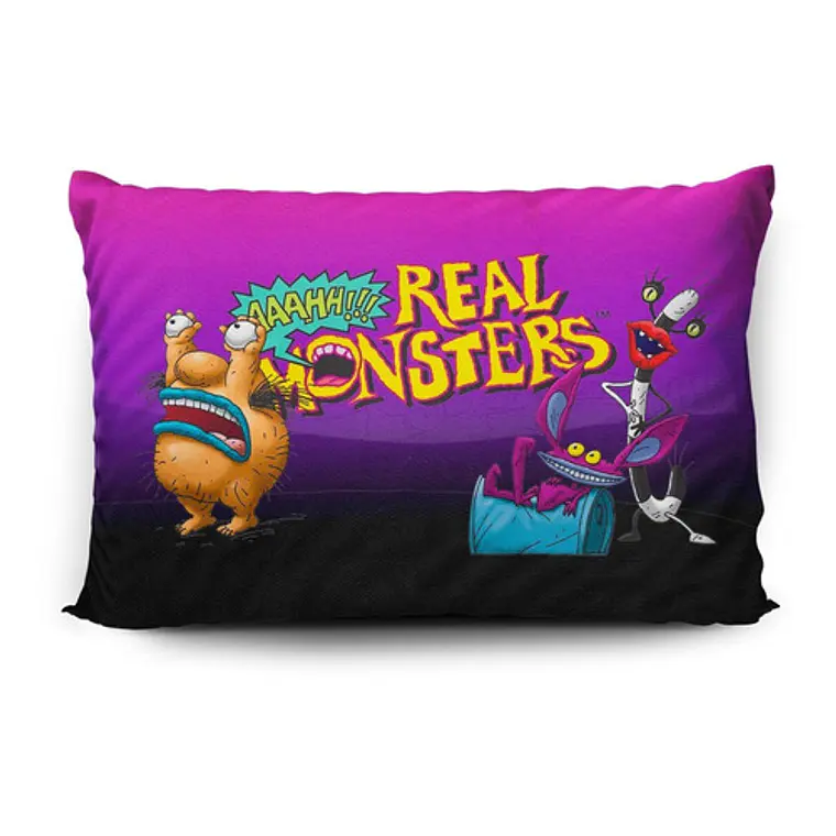 Funda De Almohada Monstruos De Verdad 70x45cm Vudú Love 2