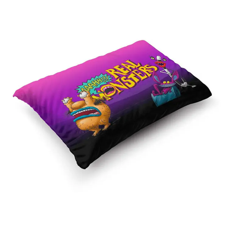 Funda De Almohada Monstruos De Verdad 70x45cm Vudú Love 4