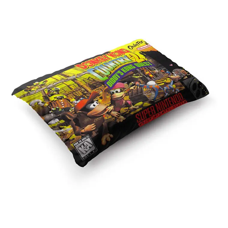 Funda Donkey Kong 2: Diddy's Kong Quest 70x45cm Vudú Love  3