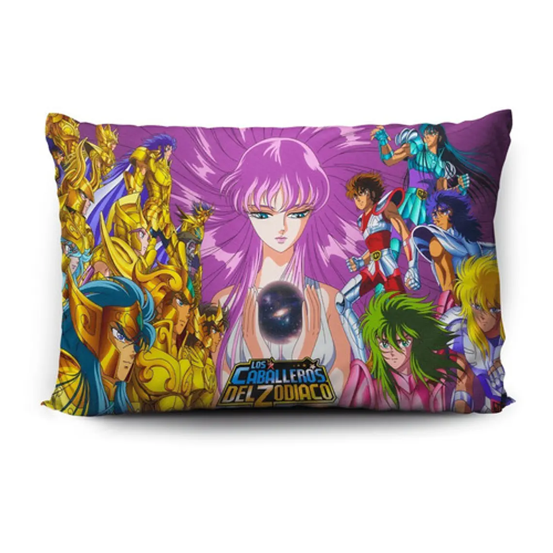 Funda De Almohada Caballeros Del Zodiaco 70x45cm Vudú Love 1