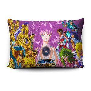 Funda De Almohada Caballeros Del Zodiaco 70x45cm Vudú Love