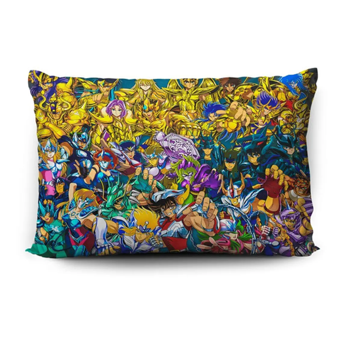 Funda De Almohada Caballeros Del Zodiaco 70x45cm Vudú Love 2