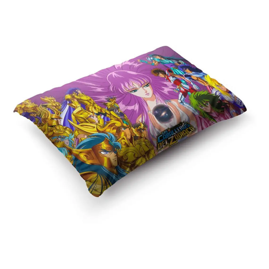Funda De Almohada Caballeros Del Zodiaco 70x45cm Vudú Love 3