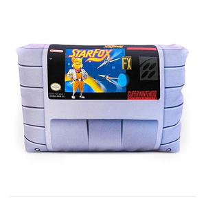 Cojín Super Nintendo Starfox 30x20cm Vudú Love