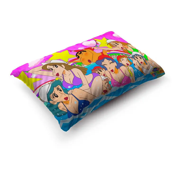 Funda De Almohada Shin Chan 70x45cm Vudú Love 4