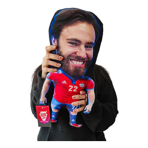 Cojín Ben Brereton “El Big Ben Chiquito” 40cm Vudú Love