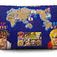 Funda De Almohada Street Fighter Ii 70x45cm Vudú Love - Miniatura 2