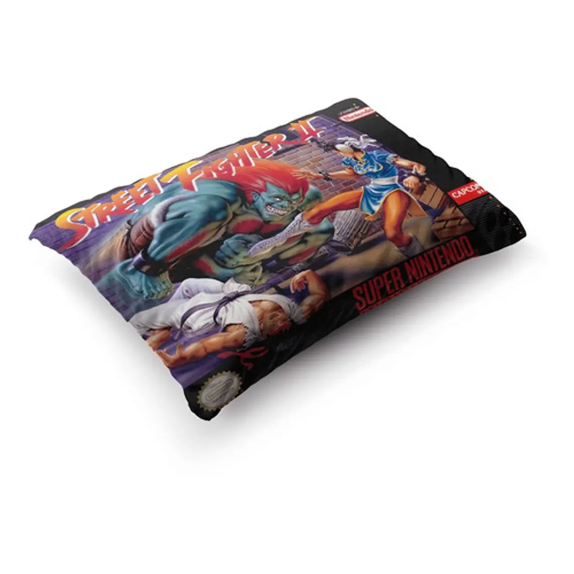 Funda De Almohada Street Fighter Ii 70x45cm Vudú Love 3