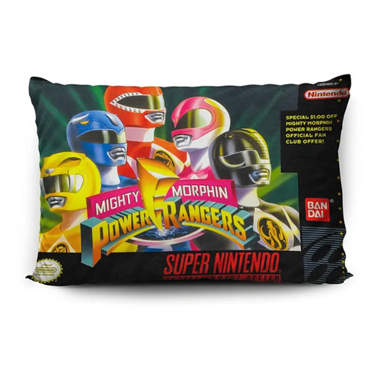 Funda Power Rangers Y Fighting Edition 70x45cm Vudú Love  1