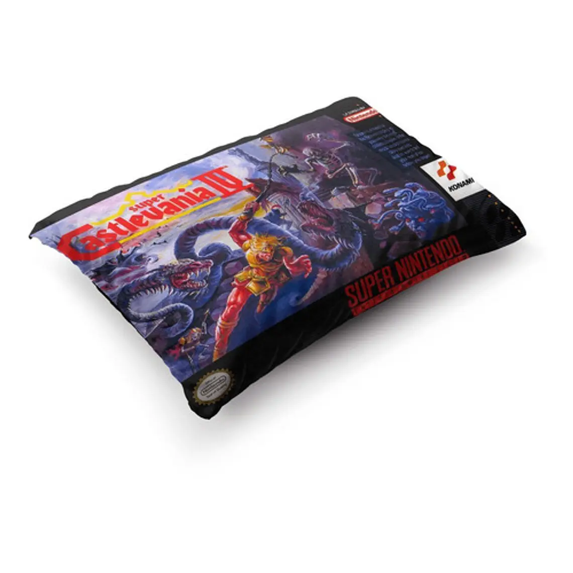 Funda De Almohada Super Castlevania Iv 70x45cm Vudú Love  3