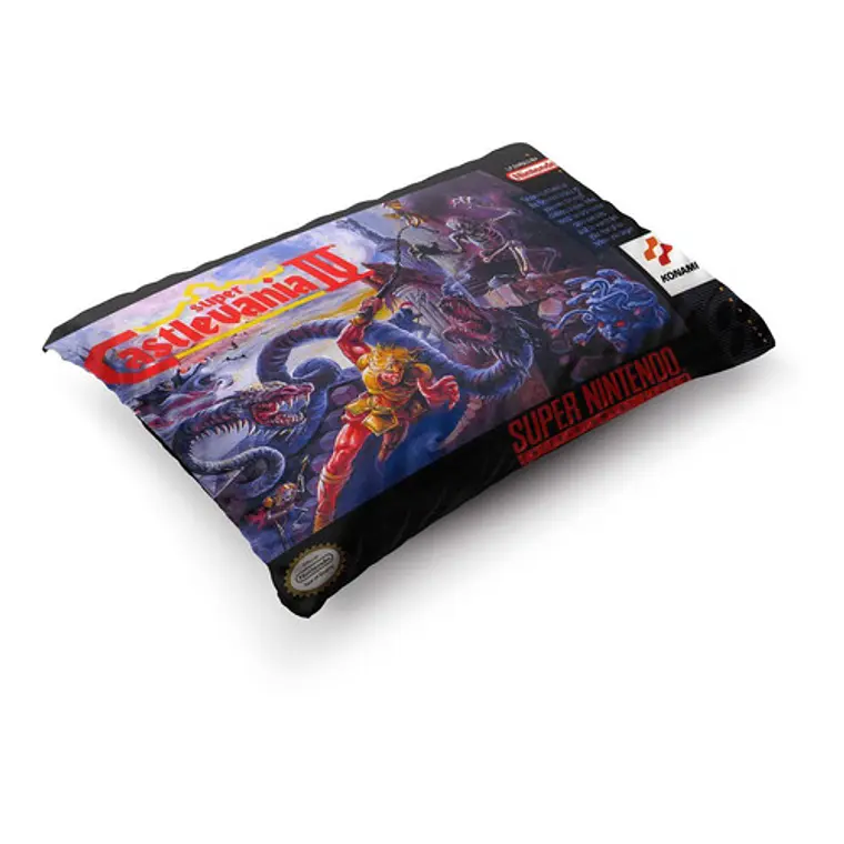 Funda De Almohada Super Castlevania Iv 70x45cm Vudú Love  3
