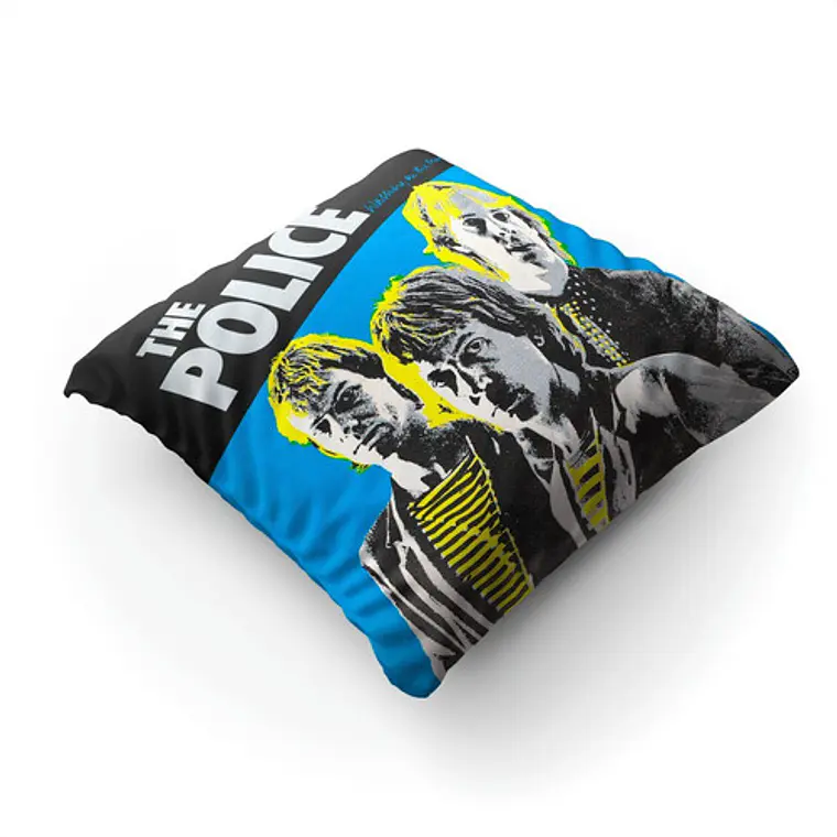 Cojín The Police Walking On The Moon 45x45cm Vudú Love  2