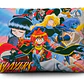 Funda De Almohada Los Justicieros Slayers 70x45cm Vudú Love - Miniatura 1